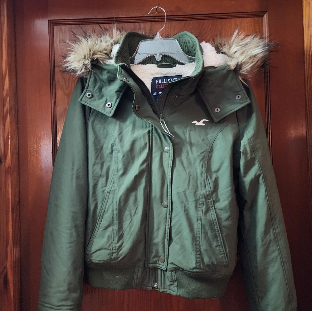 Hollister bomber jacket